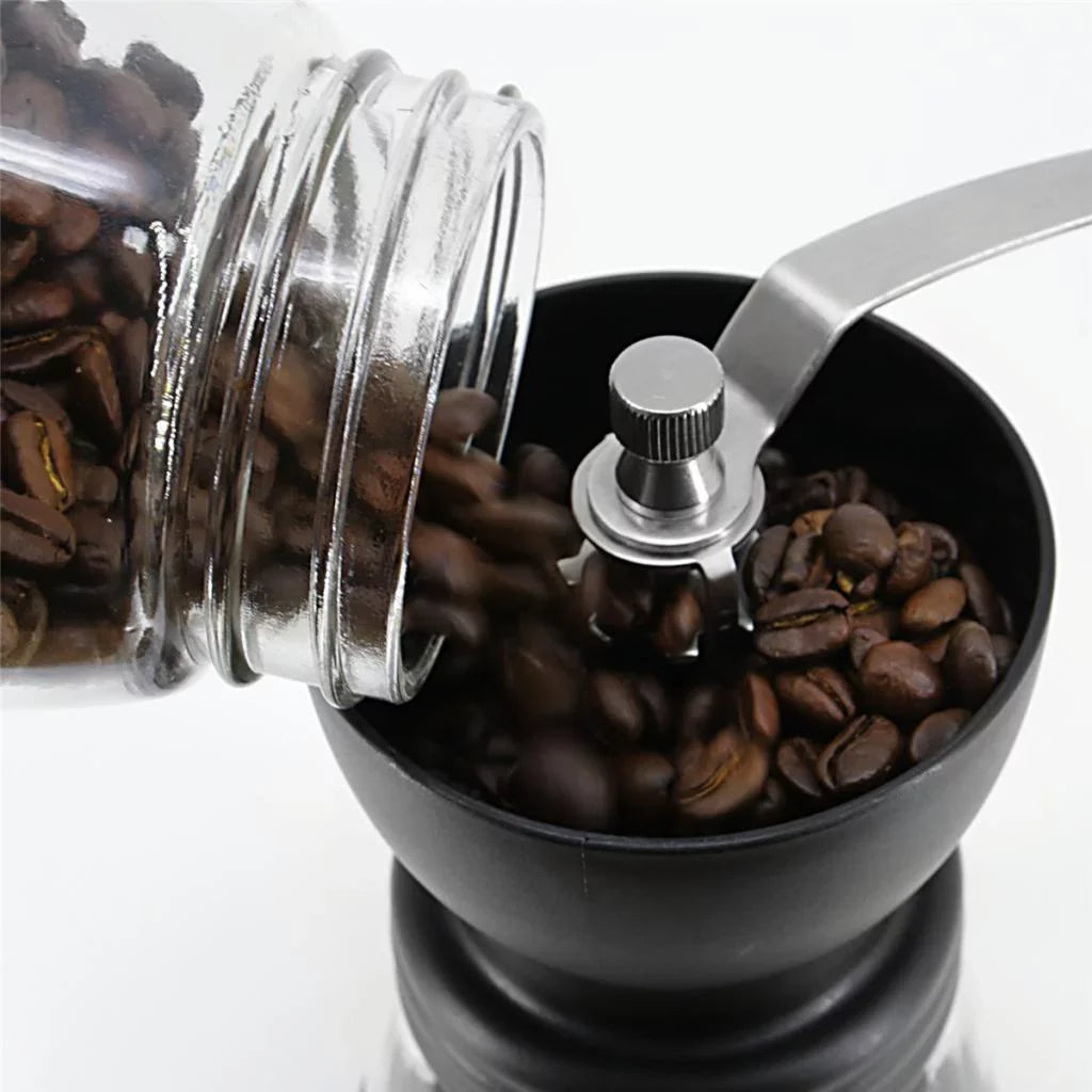 Coffee use to easy Bean Washable Practical Black Machine Milling Mill Nuts