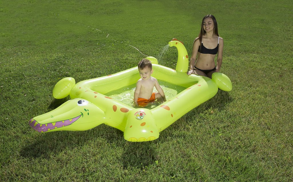 Spray Swimming Crocodile Pool Kiddie Poolmaster Inflatable