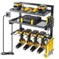 COFIT 3 with Organizer, Holder Station, and Power Layers Mount Tool Drill Storage Charging Iron for Tool Organization Power Rack Workshop Tool Wall Adjustable Height Organizer, Garage Tool
