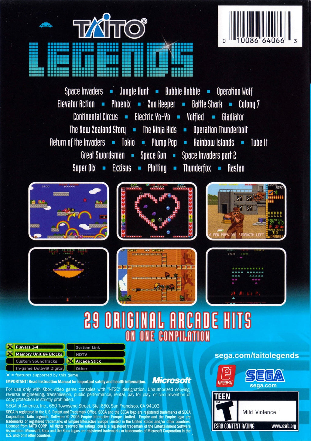 Sega Legends Taito