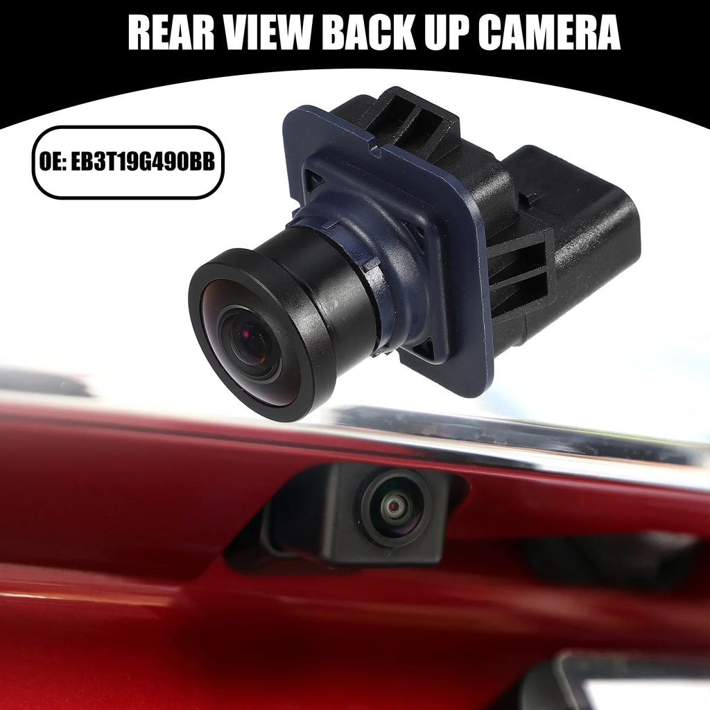Camera No.EB3T19G490BB 2011-2014 Up Ford for Black View F-150 Car Back Rear Plastic