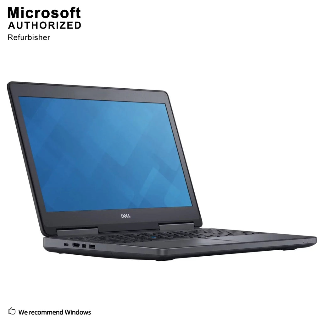 64 MDP, SSD, 2.9GHZ, Windows 7510 Intel Laptop, Refurbished DDR4, Grade 8G Core Bit-Multi-Language(EN/ES/FR) A Precision 10 500 Dell Pro i7-6920HQ HDMI, 15.6" Business