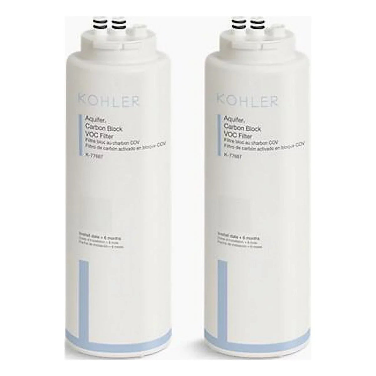 of - Pack K-77688-NA Kohler Cartridges Filter Replacement 2