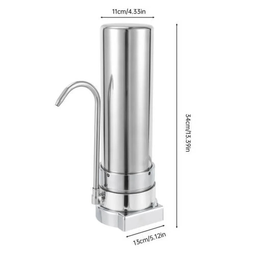 Filtration Steel Water Filtration Stainless Filtration Countertop System Tap for