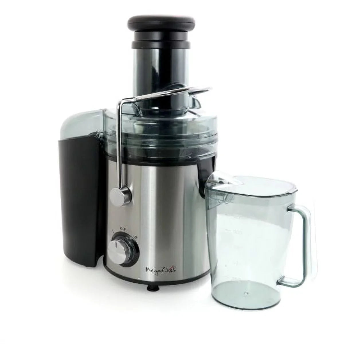Dual-Speed Juice Wide-Mouth Centrifugal With Silver Machine Megachef Juicer,