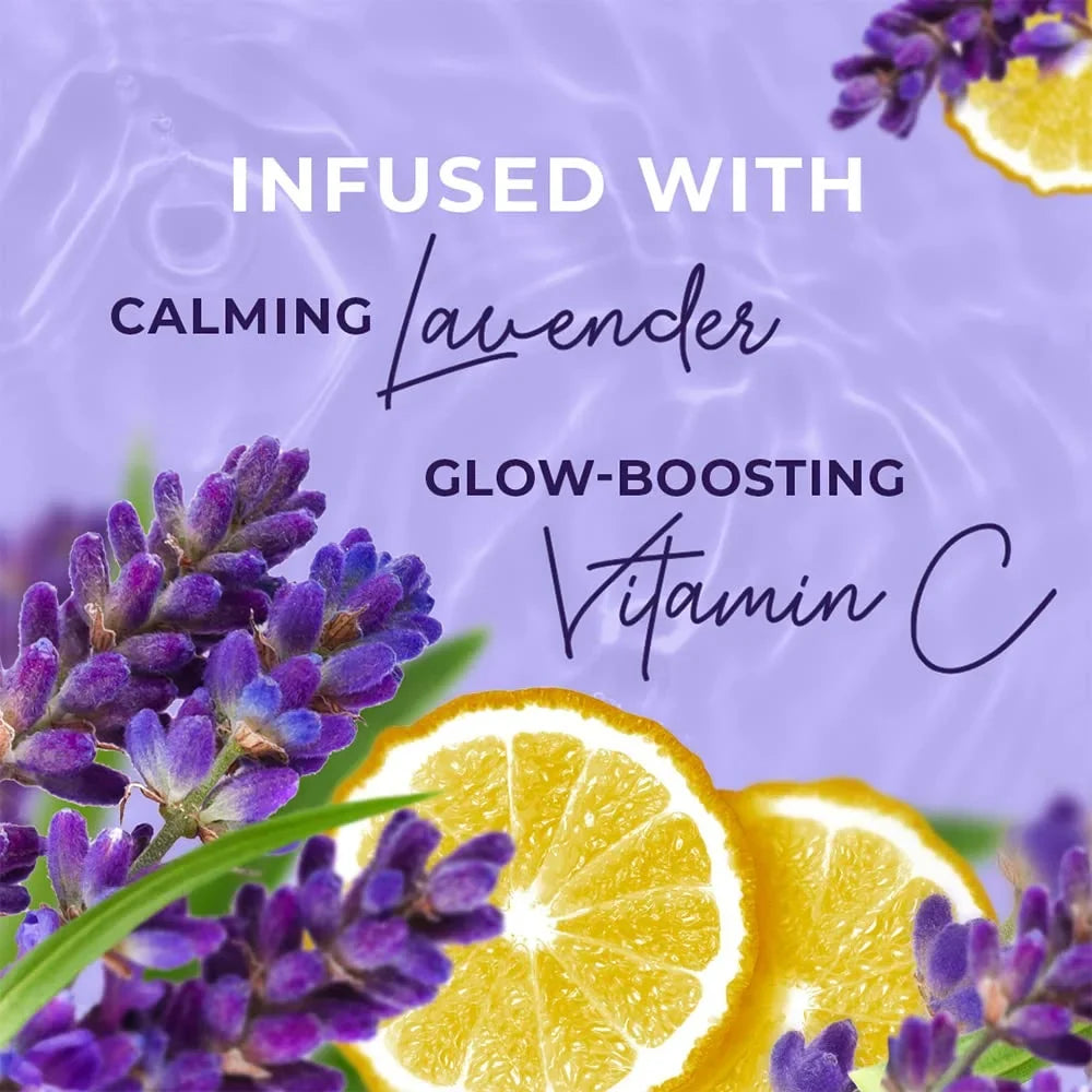 Lux Exfoliating Lavender Vitamin Soap C & 5X125G