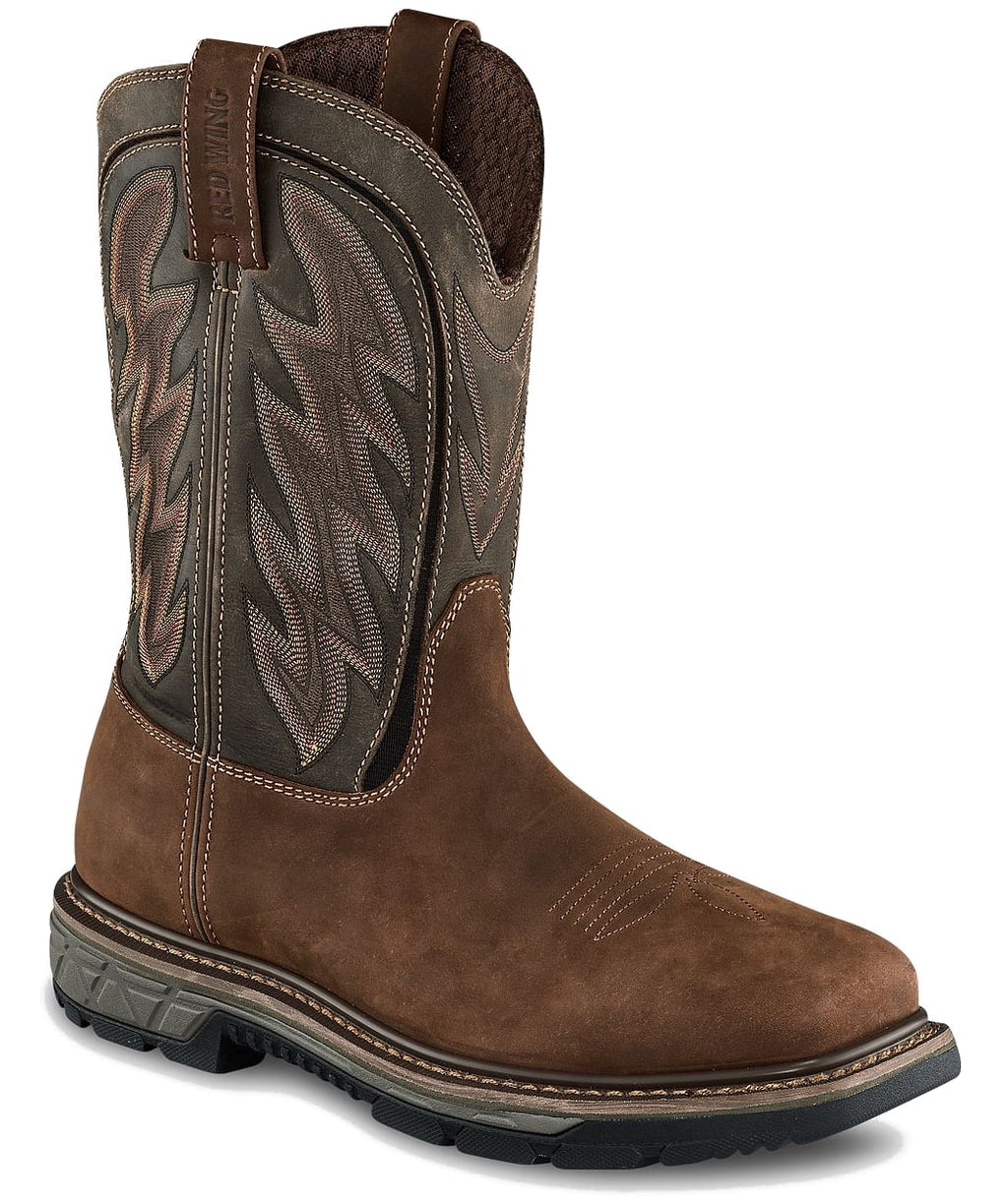 Red Style Wing Waterproof, 2204 Toe Boot Men's 11-inch RioFlex - Work Pull-on Safety