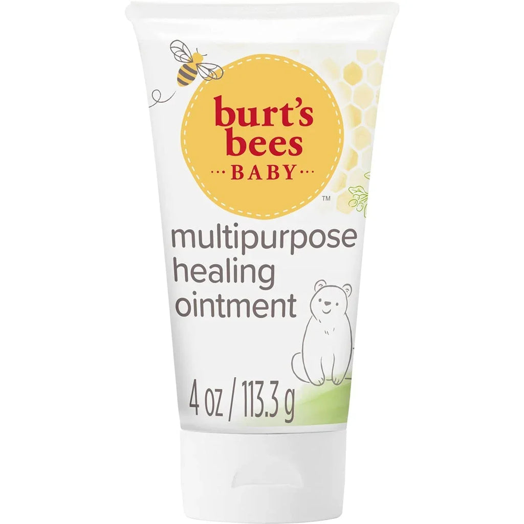 4 4 Oz Based Shea (Pack Pediatrician Ointment Safe, 3) Skin, & Multipurpose of Baby with 3) Balm, Burt's (Pack Butter, Dry Calms Eczema Healing Bees Plant Ounce Softens Formula, Diaper Tested, of