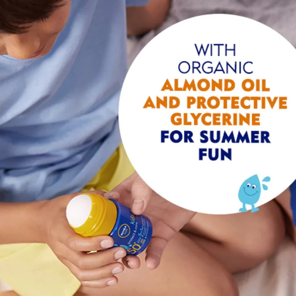 Sun Roll-On 50 Kids Spf50 Nivea With High Caring By Nivea Ml