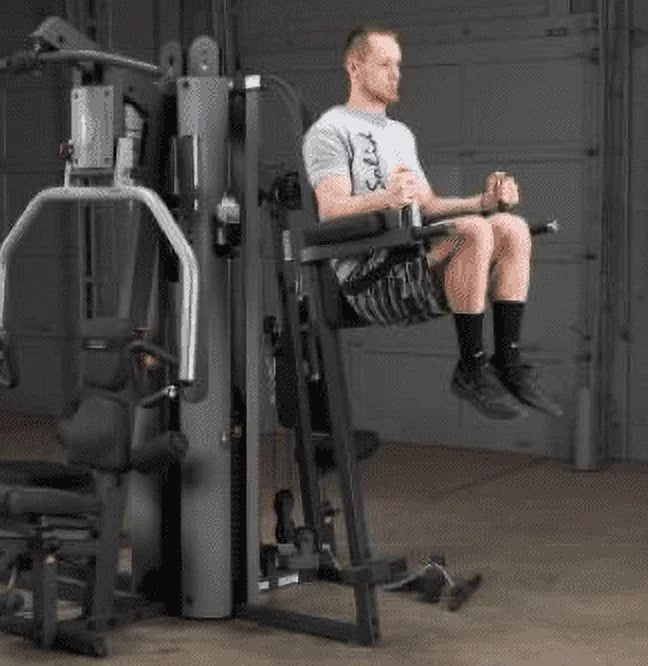 and Body-Solid (New) Raise Dip Station G9S Knee for GKR9 Vertical