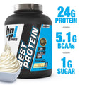 Best Swirl, Vanilla BPI Servings 72 Sports Protein Protein