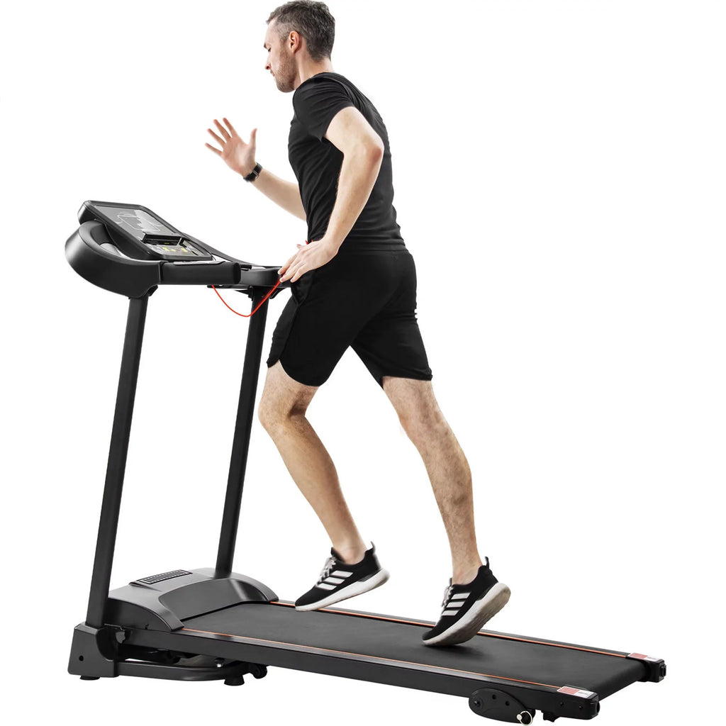 Machine with Jogging Easy Treadmill Adjuster Speakers Running Folding Audio Motorized Incline and Compact