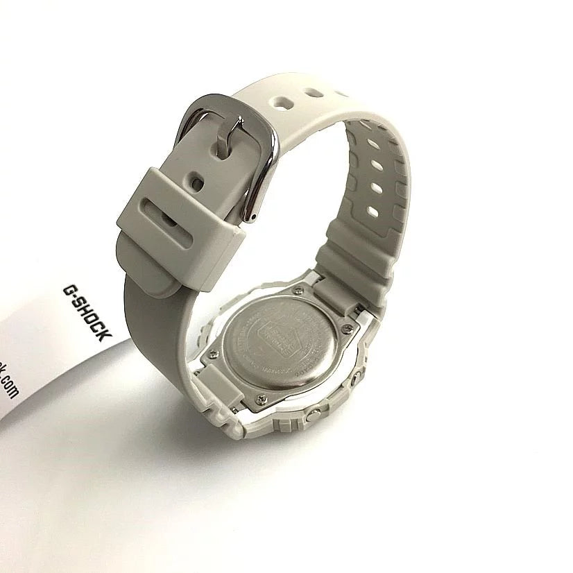 White Watch Gold Casio G-Shock Women's Digital Classic GMDS5600-8