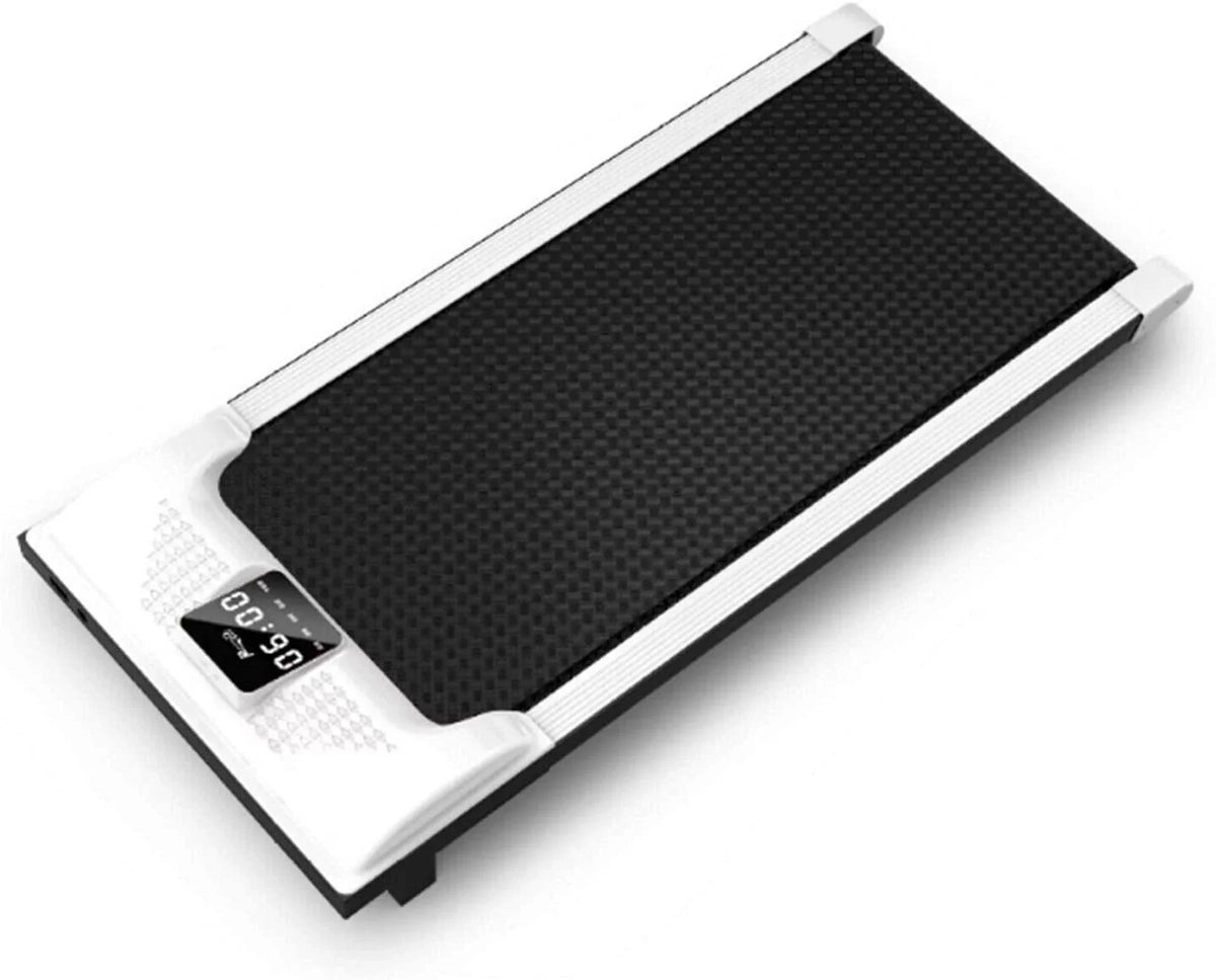 for Loyalheartdy 0.65HP LED Office Under Display LED Running Machine Treadmill Jogging 1-6km/H Portable Desk with Pad Home Walking Electric