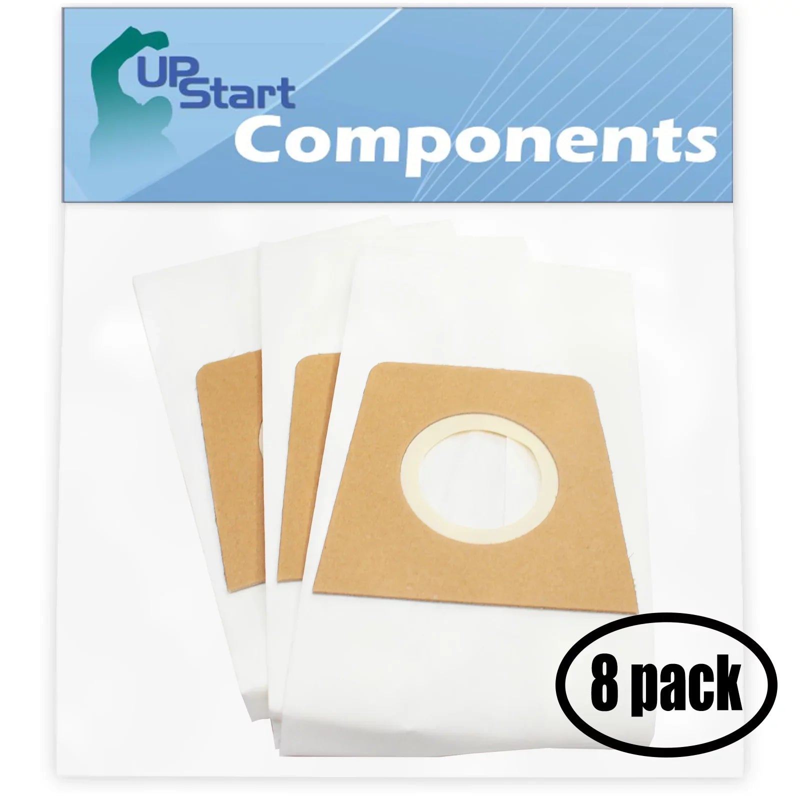 '- Bags 3 per Compatible 3920048001, Vacuum Pack with Bags Devil Dirt Devil U - (8 Dirt Replacement (Light Vacuum Vacuum Upright Pack) 3920047001, Featherlite M085580 Bagged for Bags 24 Type Green)