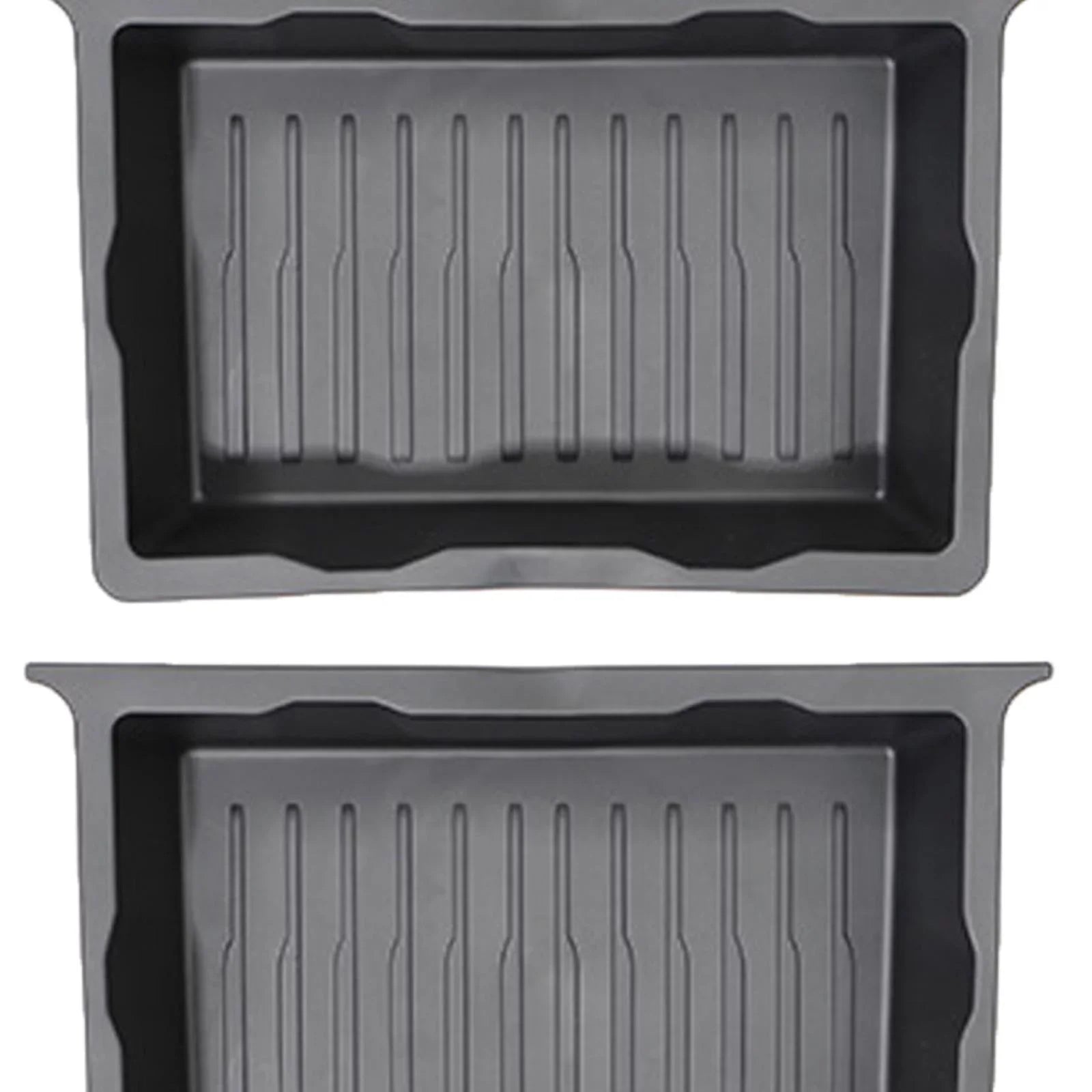 Accessory Storage Tray Underseat Box Storage Seat 2pcs for Vehicle Case Holder under Hidden