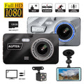 Dashboard 4" AGPtek Vision Camera 1080P Recorder Night Monitor Video Parking Camera Car DVR Vehicle Dash G-Sensor