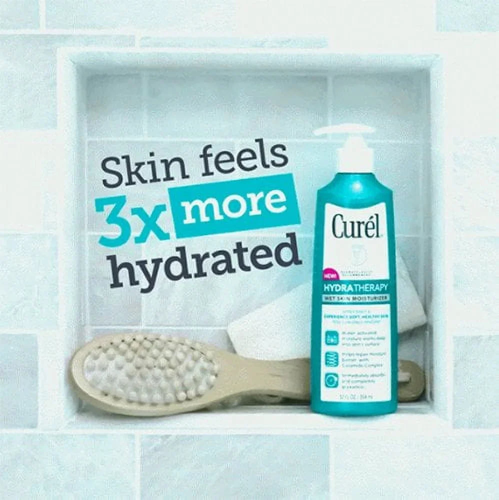 oz Curel 4 Pack Wet Therapy 12 - Hydra Moisturizer Skin