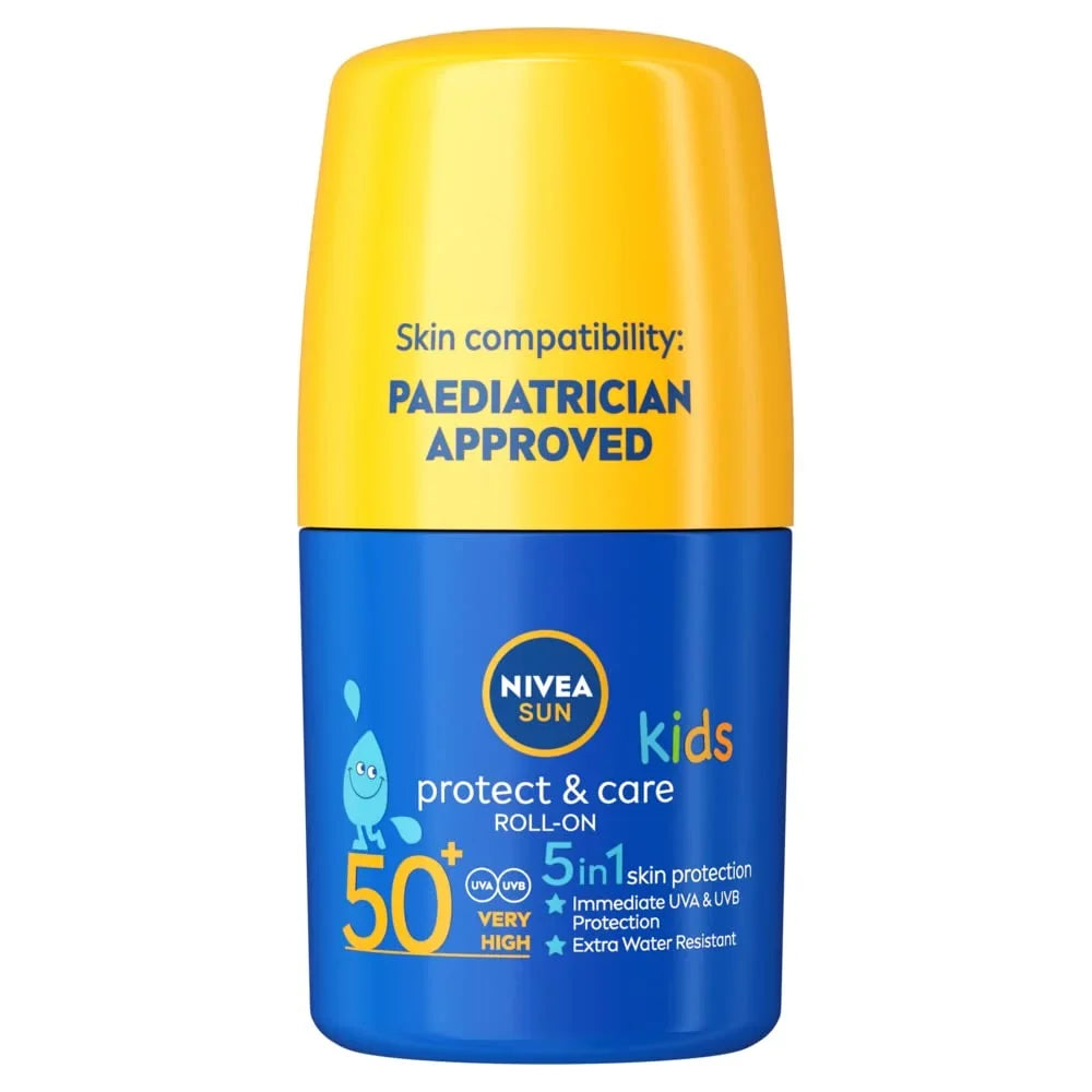 Sun Roll-On 50 Kids Spf50 Nivea With High Caring By Nivea Ml