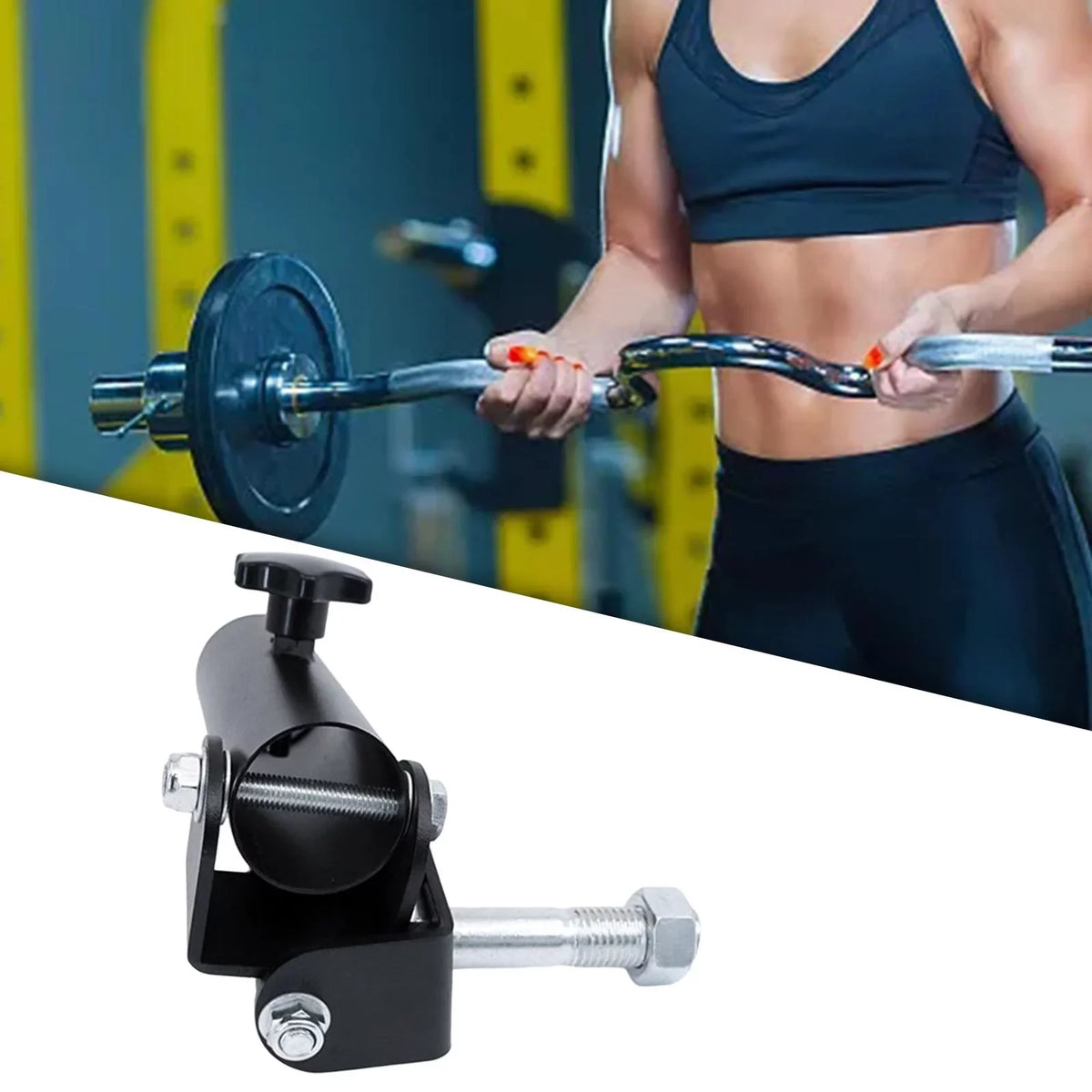 Barbell Attachment Multi Platform Swivel Full for Degree Row 360 Function