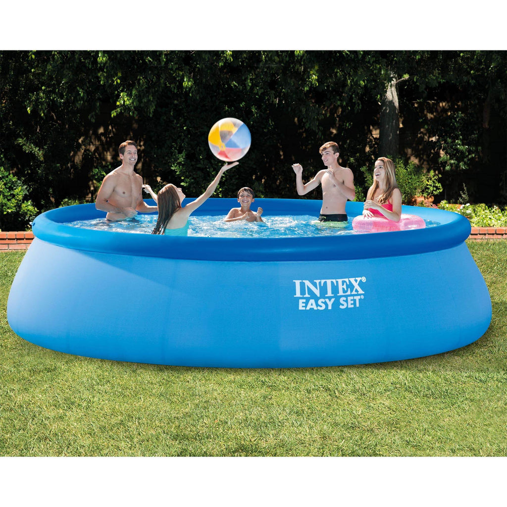 Maintenance Inflatable Kit 42" and Intex Set Pool 15' x Easy Swimming Portable