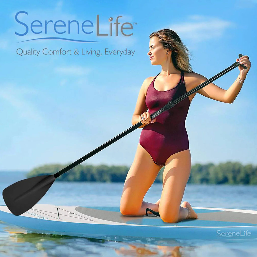Up Oar Adjustable Paddle Stand Height Universal Serenelife with Boards for