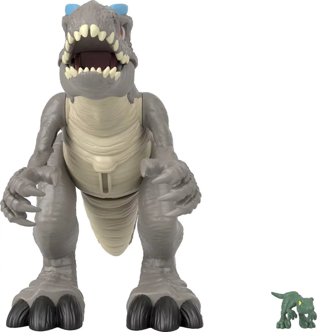Toy Imaginext Action Jurassic Preschool Child Thrashing with for World Indominus Rex Dinosaur