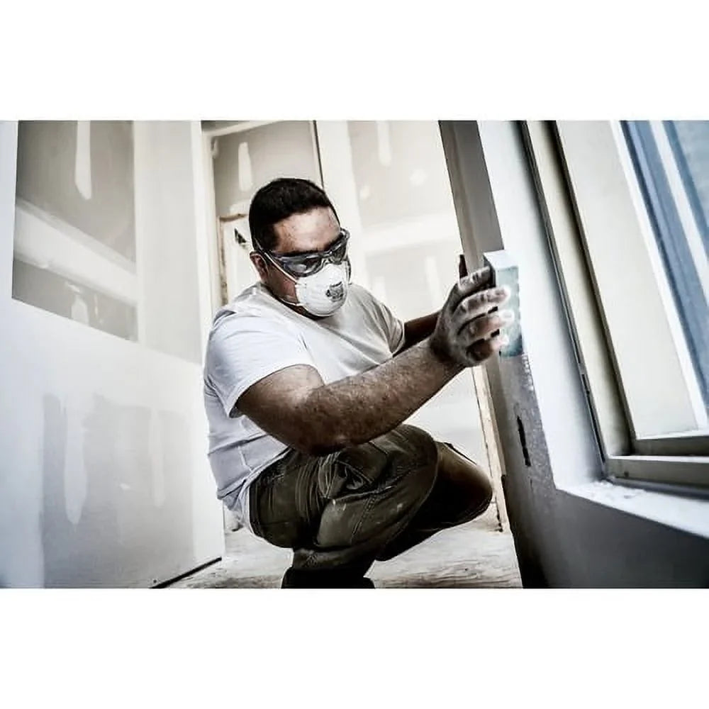 Mold, Lightweight, Allergen Particle Particle, Adjustable 3M / - Clip 8200 Protection Nose Granular Dust, Respirator Mask Pesticide, Stretchable, Disposable, 12 N95 - Carton Airborne