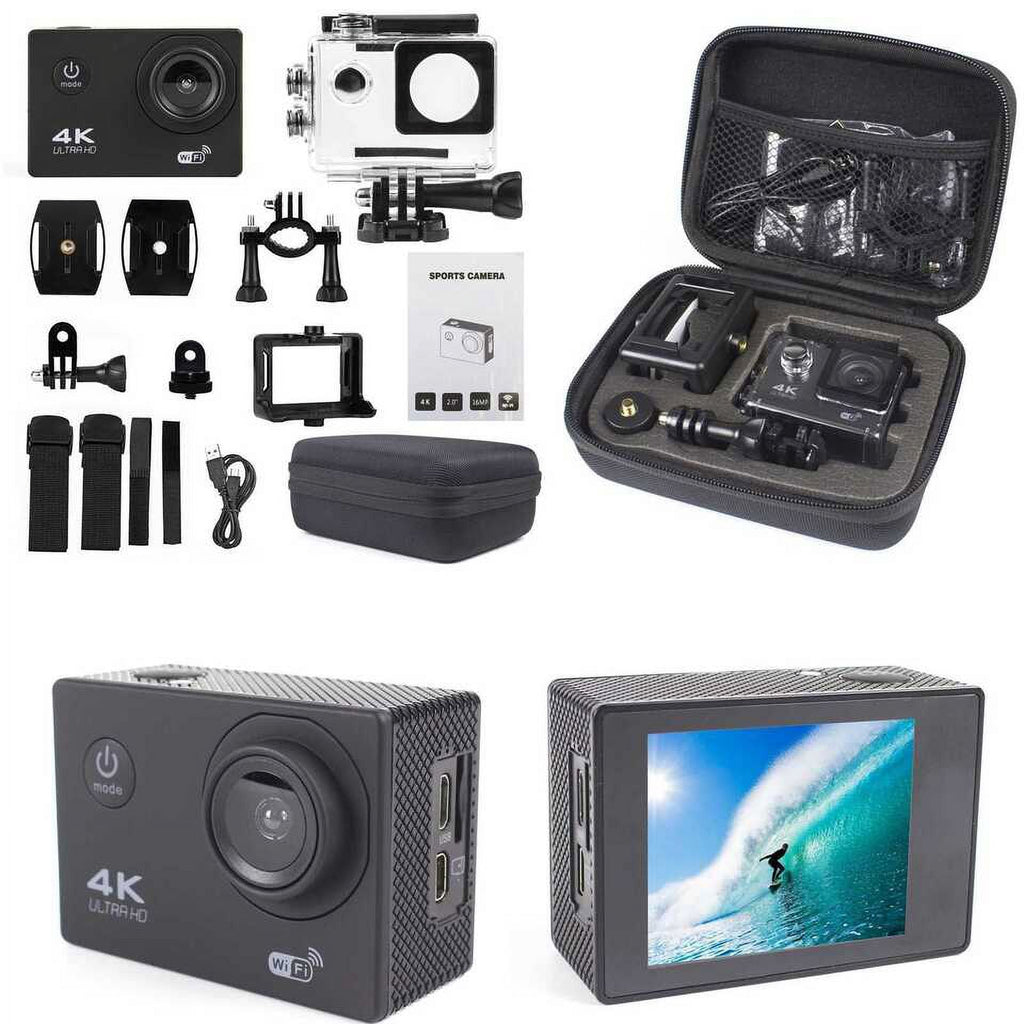 30M Camera Camera Included TF HD Card, Waterproof, Action Case Under 1080P Carry Battery, Sports