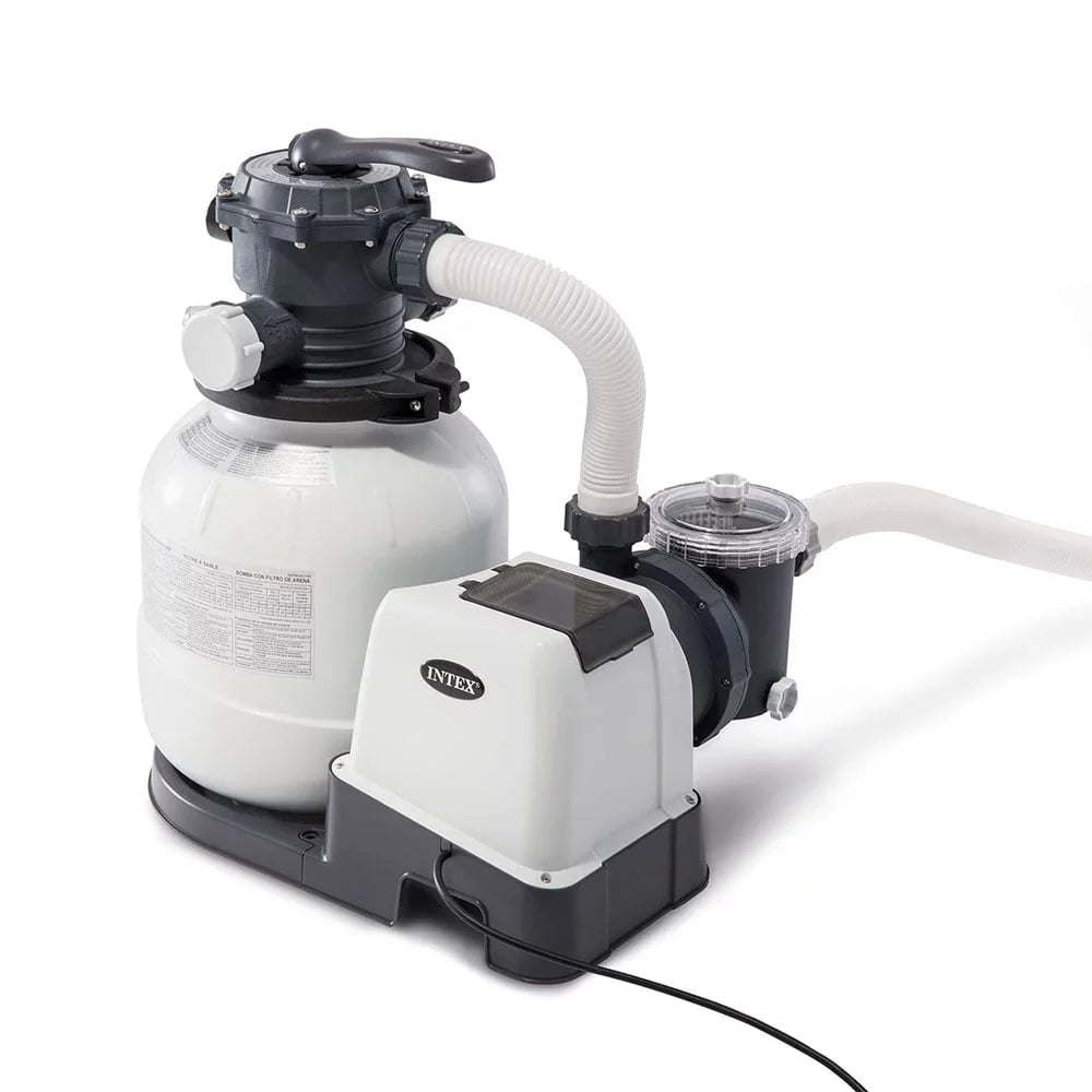 Deluxe Skimmer Kit, Sand & Pool Pool Filter Maintenance 2100 Intex Pump, GPH