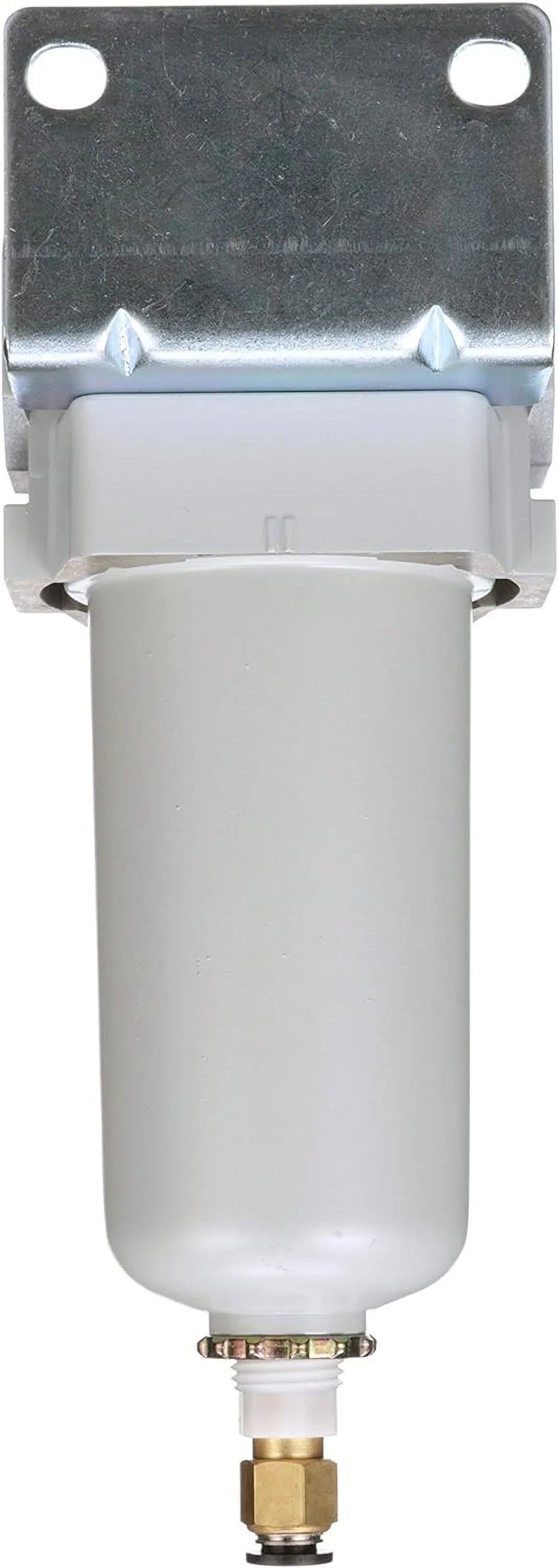 0.1 metal bracket - 1/2" auto bowl, drain, air compressed npt micron, filter, coalescing
