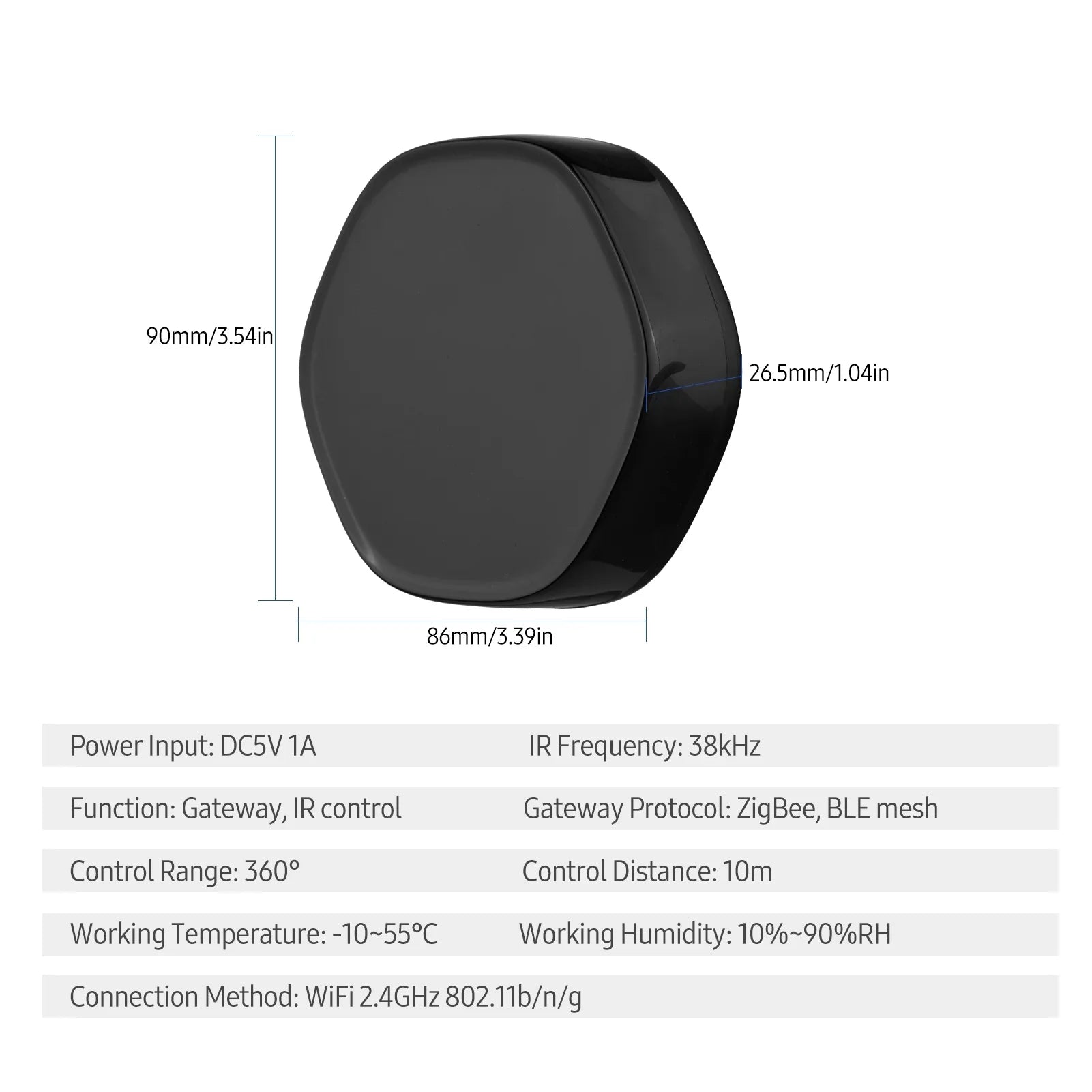 Smart +BLE Arealer Way WiFi Remote IR Controller Multi-function Wireless Android Applicable & Mesh iOS Gate