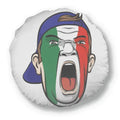 Cushion Decoration Throw Makeup Facial Italy Head Pillow Cap Home Flag Round