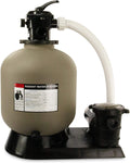 Force with Above-Ground Clear Pump Rx 1 Extreme Sand 19" Pool HP Radiant Filter