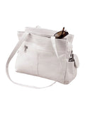Leather Handbag White