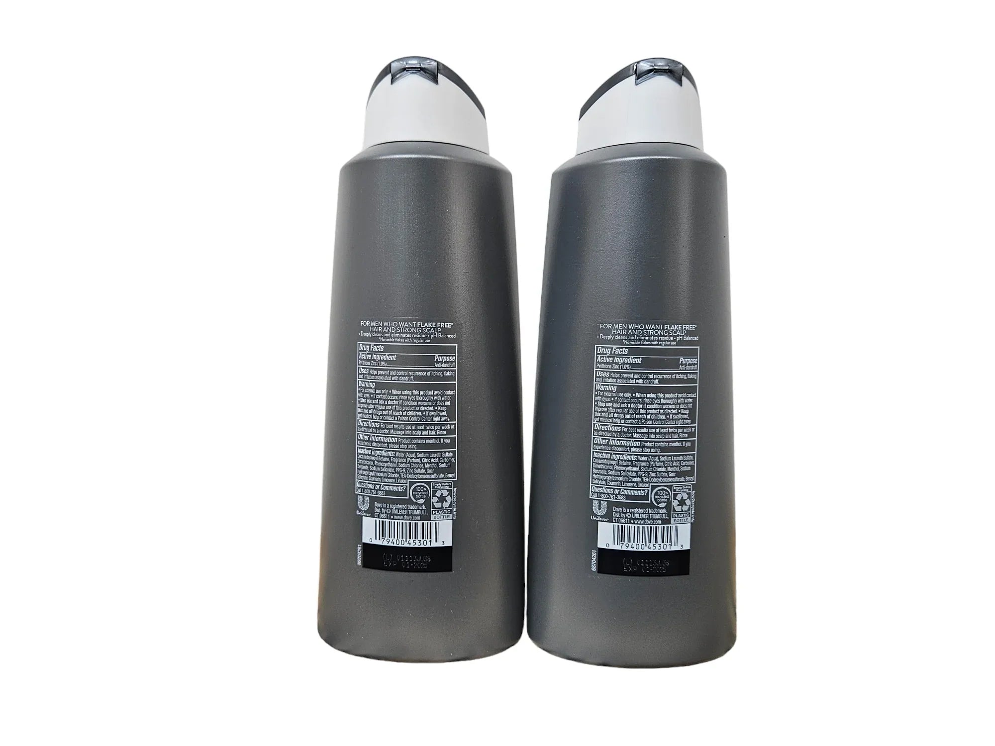 and Anti-Dandruff Men+Care Shampoo DermaCare 2-in-1 (2 Scalp Dove Conditioner Pack)