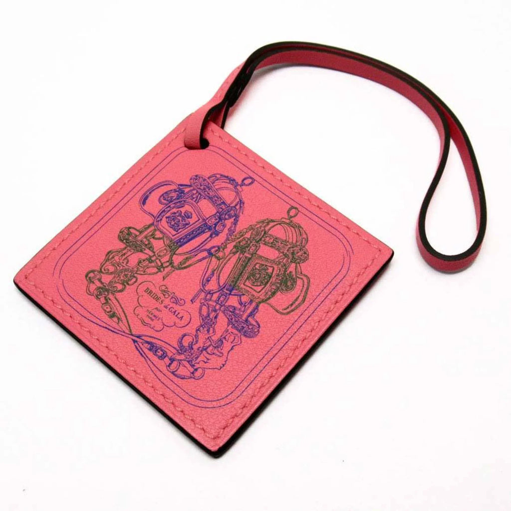 HERMES Hermes Roseete Charm Swift New) Carenano Vaud (Like Pre-Owned