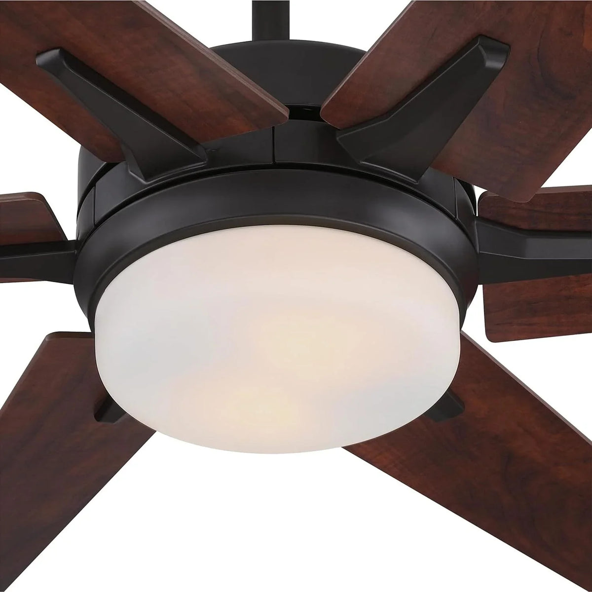 Inch, and Google Alexa Frosted 74002B00 Control, WiFi Home LED Smart Opal Glass 60 Light, Remote Lighting Transitional Compatible Fan with Amazon Cayuga, Black-Bronze with Finish, Ceiling GOURE