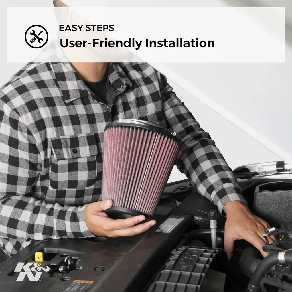High Filter, Industrial E-3988 Air Filter: Washable, K&N Performance, Duty: Heavy Replacement Engine Premium,