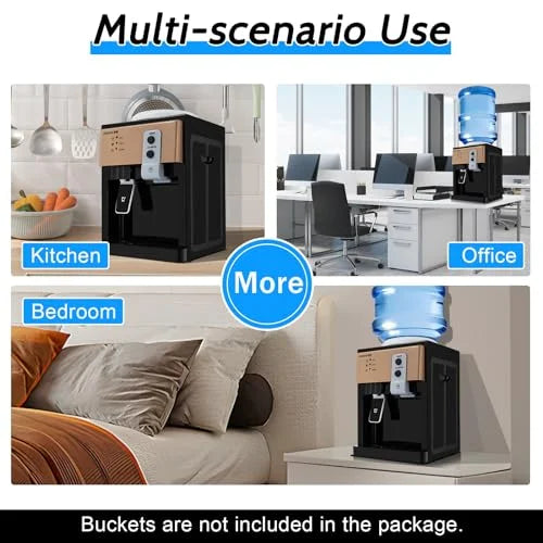 110V Dispenser Dispenser and Water for 5/3 Home Countertop Use Hot Office Water Cold Gallon Cooler