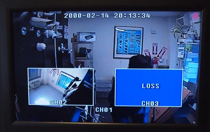 with 2000mA CCTV 4 adapter Splitter Color Port (4 Processor Security and Analog Camera / Real Control Channel Remote Time Camera) Quad Evertech