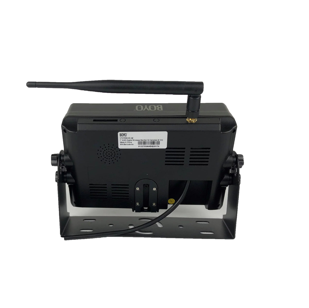 Camera Wireless Truck, Channel) AHD 7” BOYO VTC703AHD-Q4 with and for Vehicle Van Car, : System Monitor SUV and Camera (4 Backup Backup