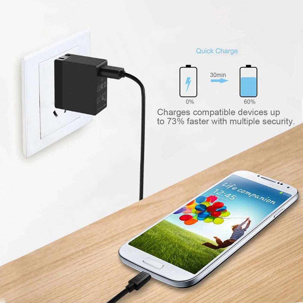 Grand MAX 9 Q6M 18W Max Mi Cable X XZs - Charger ZMax Pro - L1 XZ1 X4 XA1 Sony Max 2 USB Champ, Type-C XL, X Blade Mix 6ft Max X3 2, for Xiaomi Xperia Fast ZTE w XZ3 Max X2 Home Z Z981,
