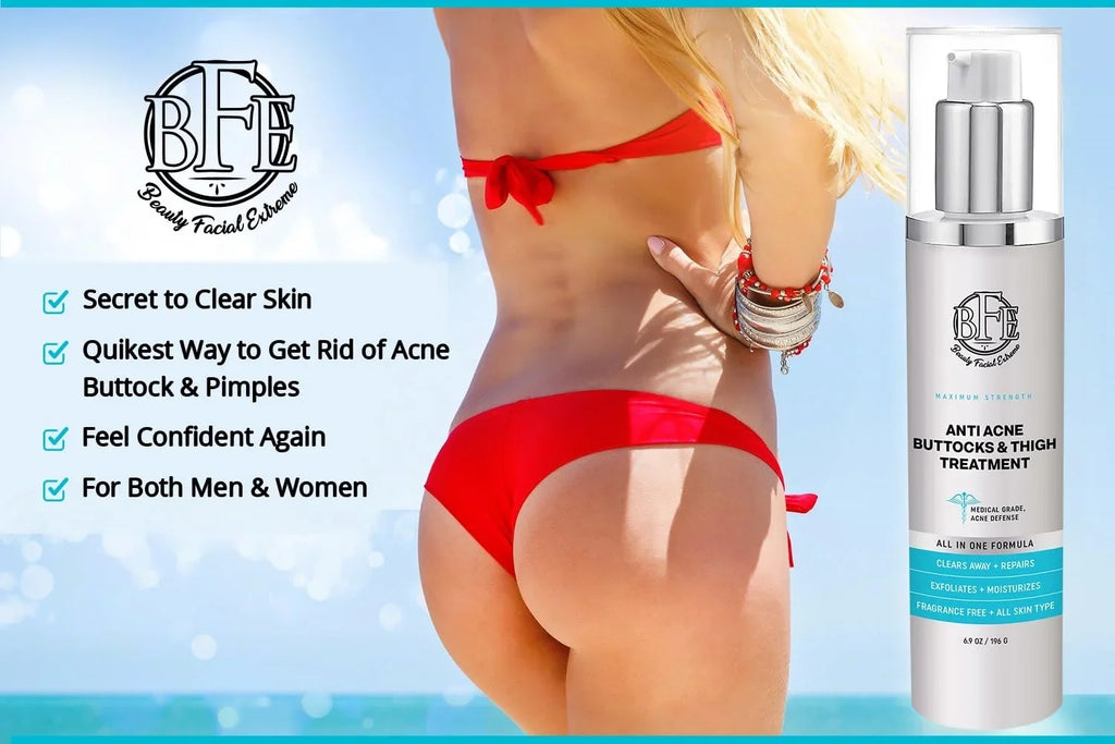 for and Prevents Breakouts. Future Acne, Buttocks Thigh Thigh Area. Anti-Acne Buttocks Away OZ Treatment- Pimples, and Ingrown & 6.9 Clears the Hairs