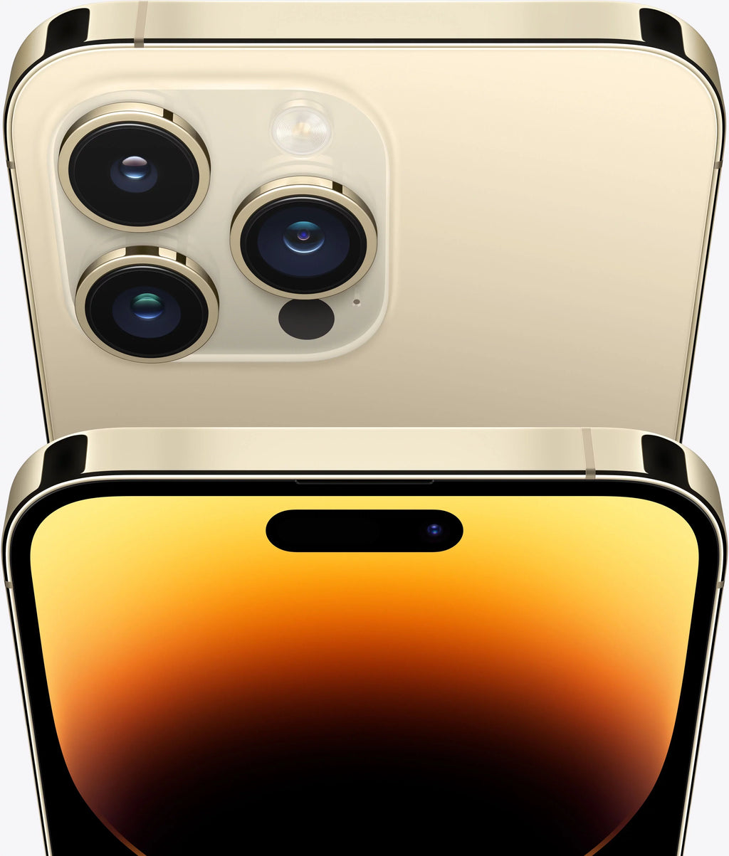 iPhone Restored Pro (Refurbished) (T-Mobile) Gold 256GB MQ163LL/A Apple 14