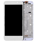 Assembly Frame / Asus With ZenFone / For Max Z010D Compatible Replacement Z010DA) (ZC550KL (White) LCD