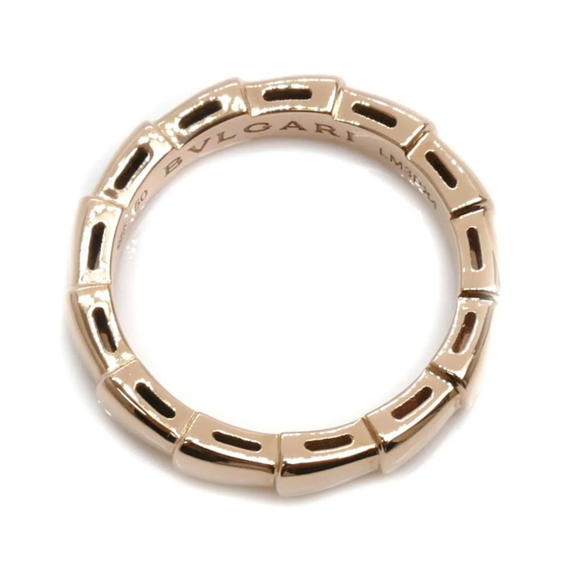 50 Serpenti Gold (Good) Ring Pre-Owned BVLGARI Women's Bvlgari Pink K18PG 4.3g 349649 Viper