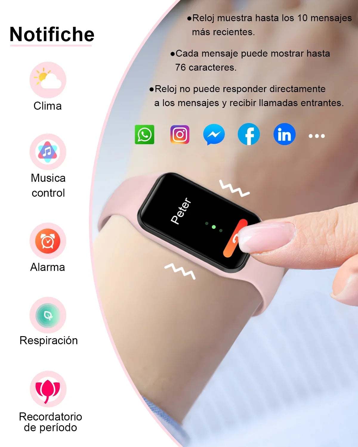 Android with Inch Sports Modes Pedometer, for iOS,Pink Smart Waterproof, Screen,with Fitness , 1.47 HD and Tracker Calorie Compatible Watch IP68 Men Women - 24