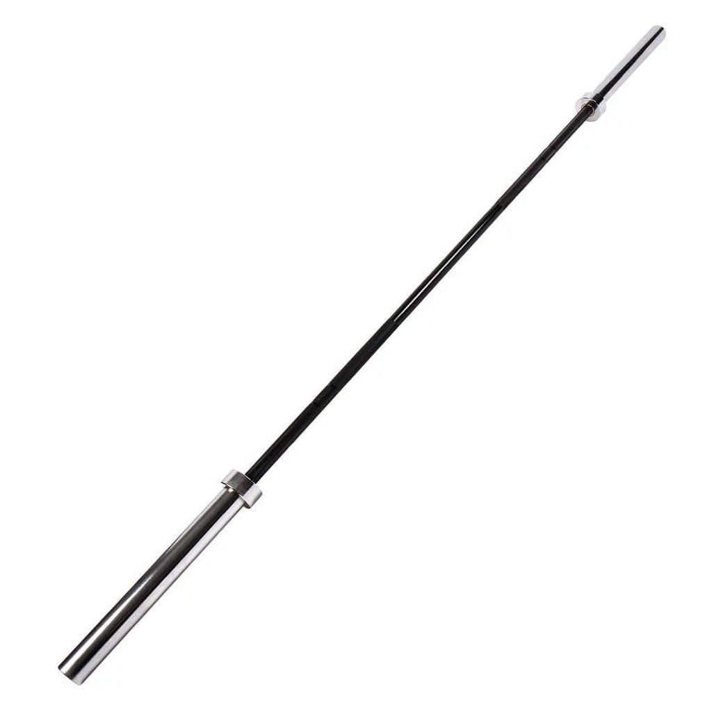 Chrome Black POUND Hard Weights Olympic Bar Barbell Barbells,1000 Chrome Solid Power Lifting Lifting