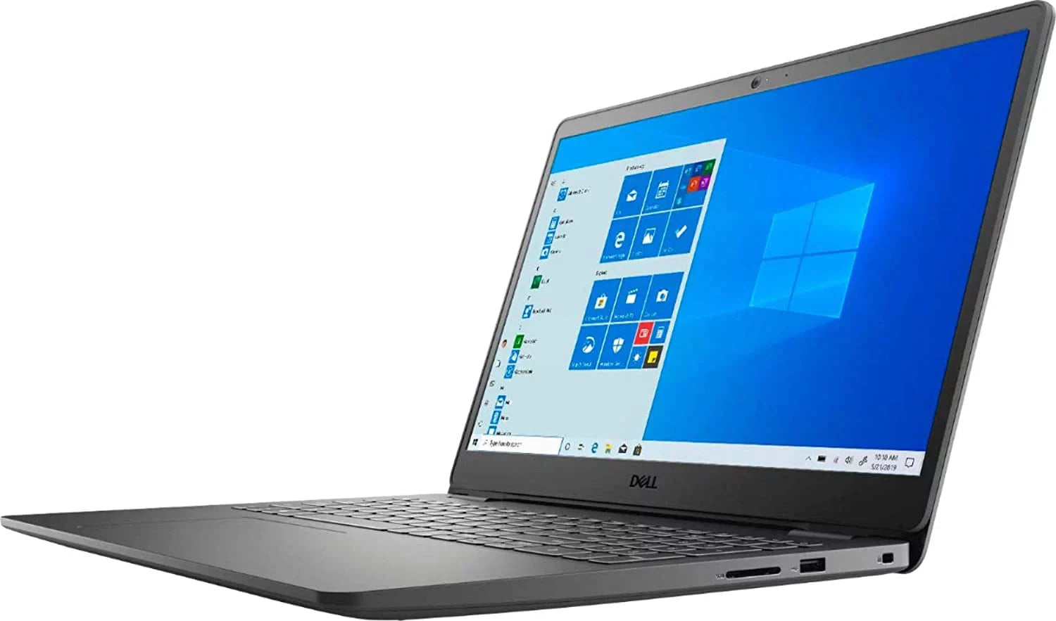 Card, Core i5-1035G1, 10, Webcam, HDMI, Inspiron 15.6"FHD with RAM, MiTech Intel DDR4 Touch Laptop, 512GB Bluetooth, Windows Dell USB 12GB WiFi, 32GB SSD, Black
